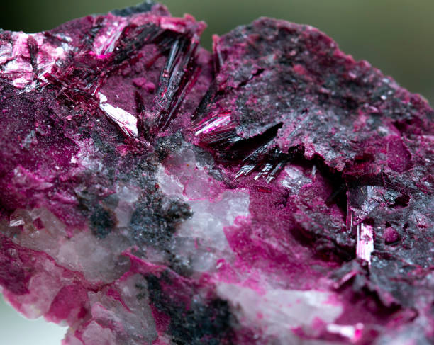 istock erythrite mineral specimen stone rock geology gem crystal 1359513815