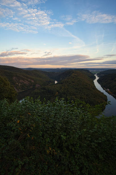 istock View of the Saar loop in Saarland. 1359519334