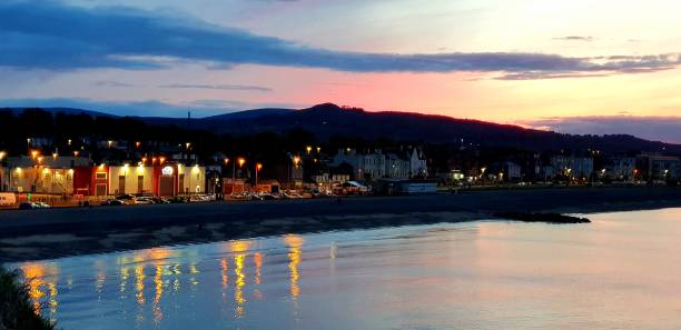 Evening sunset at Bray Co.wicklow