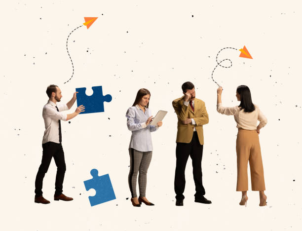 Creative design, group of people having communication, generating business ideas