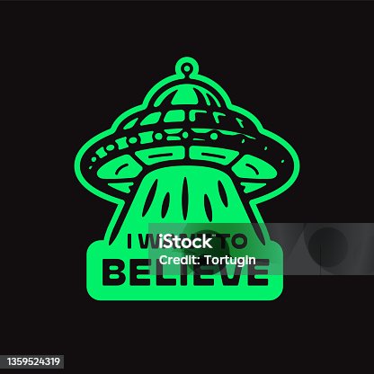 istock I want to believe UFO t shirt 1359524319