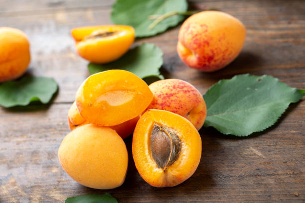 istock apricots with leaves harvest 1359525618