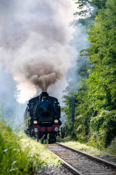 istock Old steam locomotive 1359527353