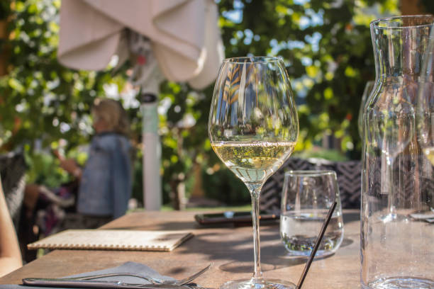 istock Glass of white wine 1359532319