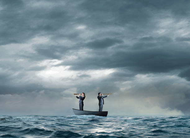 istock Man And Woman Search For Help 1359539946