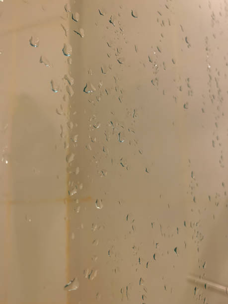 istock A shower door with water droplets 1359541520