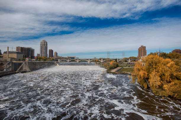 istock Saint Anthony Falls. Minneapolis, Minnesota 1359547443