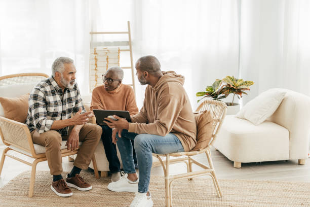 istock Family Meetings: Making Care Decisions for Aging Parents 1359550145