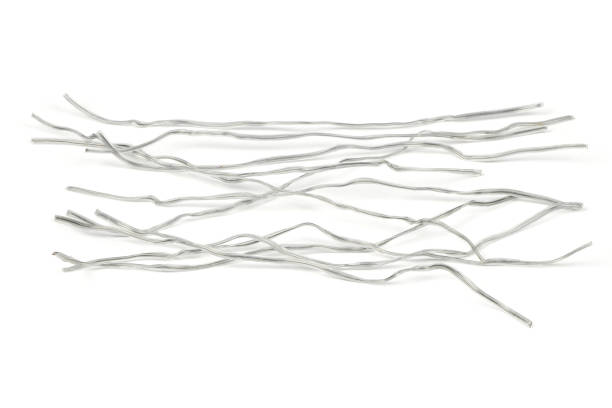 istock White plastic coated wire tie used for a variety of things on white background. 1359569393