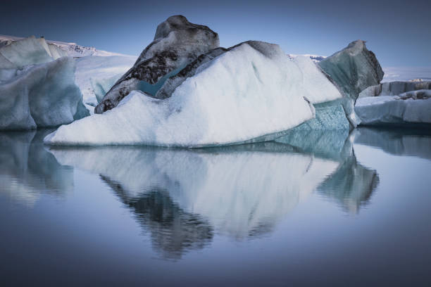 istock lake and glacier moraine from aerial view 1359573793