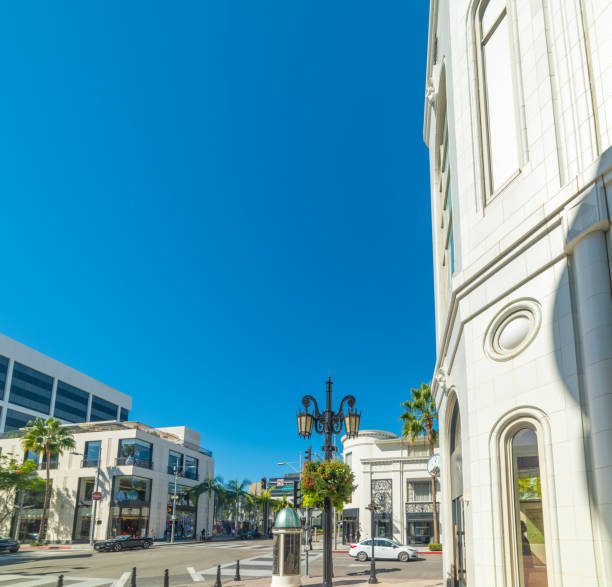 istock World famous Rodeo Drive in Beverly Hills under a blue sky 1359574237