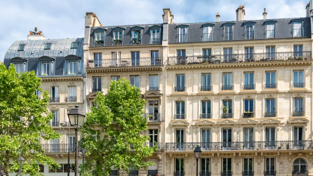 istock Paris, typical facades and street 1359575885