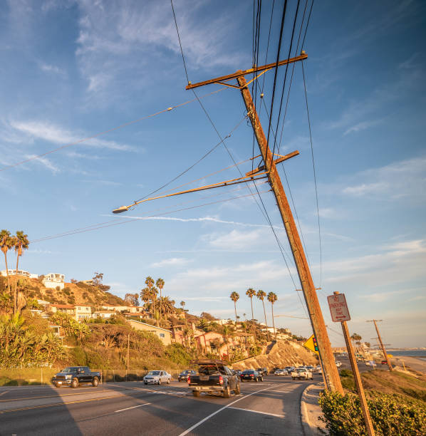istock Traffic on the Pacific Coast Highway in Malibu at dusk 1359576321
