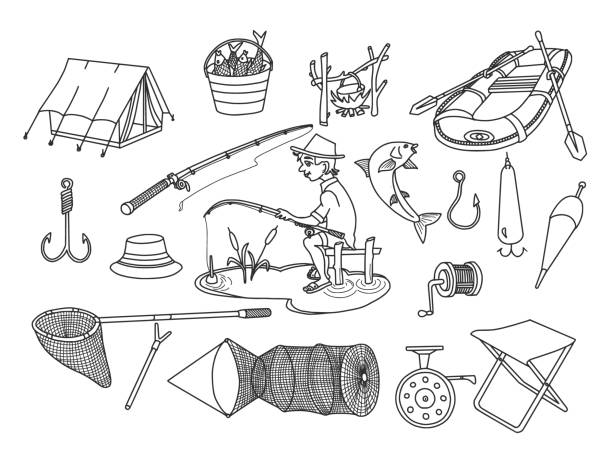 7,200+ Drawing Of Hooks Stock Illustrations, Royalty-Free Vector