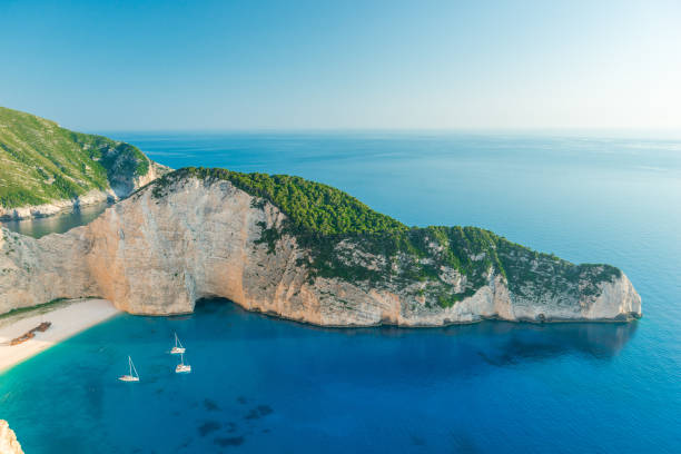 istock Navagio Beach - Shipwreck Beach, Zakynthos Island, Greece 1359596644
