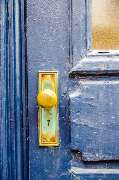istock Close-up on old door knob 1359600664