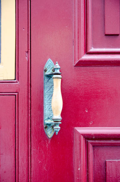 istock Close-up on old door knob 1359601231