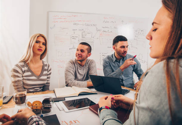 istock Team meeting in the office 1359601757