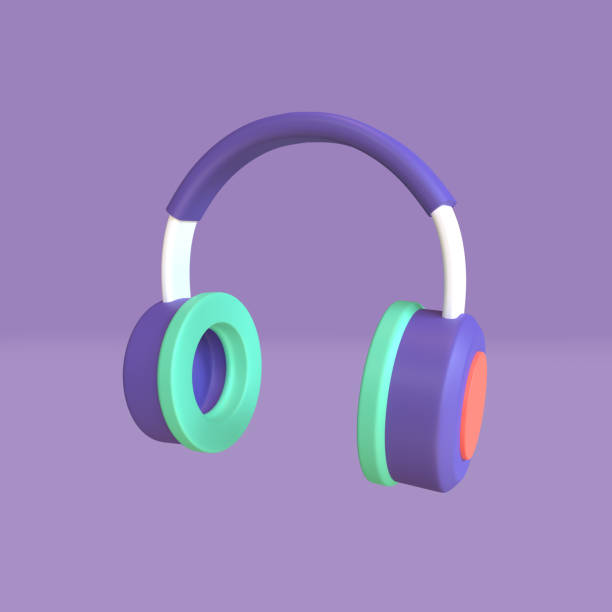 istock headphones simple minimalist style 3d render with purple background 1359612307