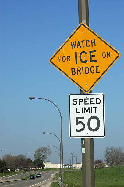 istock Urban Street Signs -Ice, Speed 135961644