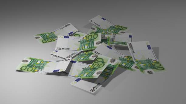 istock Bunch of bills on the table. 1359616862