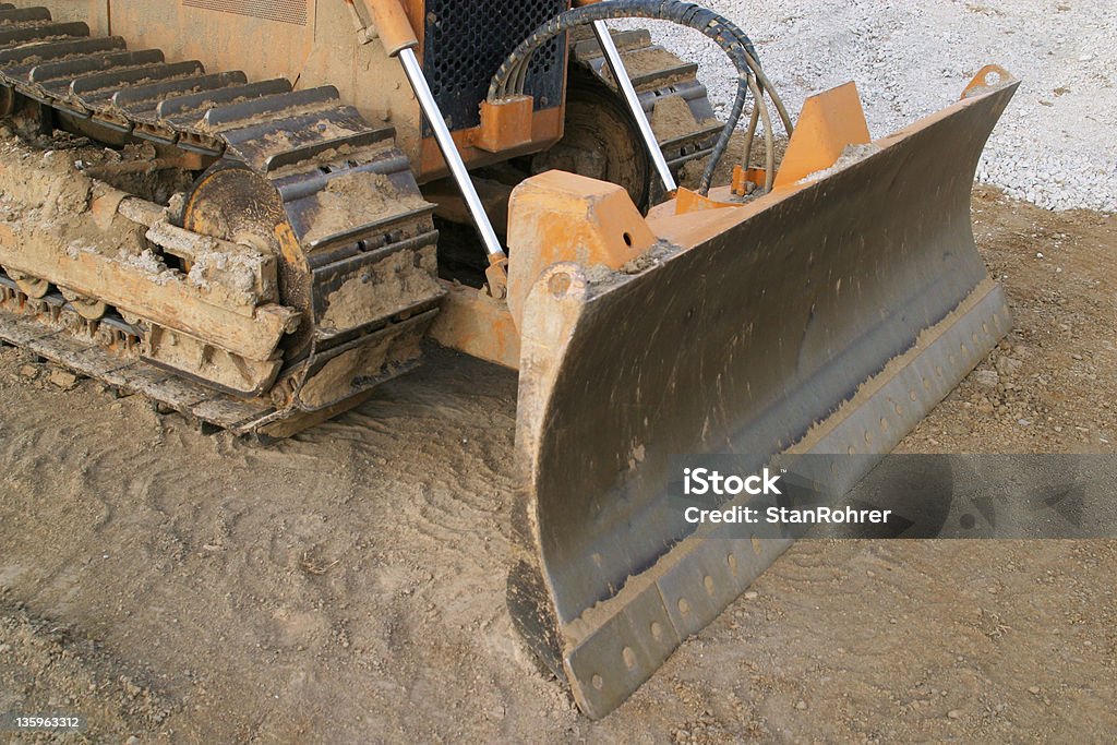 Bulldozer - Foto de stock de Areia royalty-free