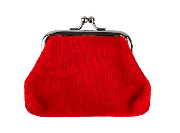 istock a small red purse for small change in retro style, isolated on a white background 1359634027