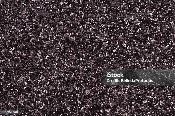 Black Glitter Stock Photo - Download Image Now - Backgrounds, Black Color, Decoration