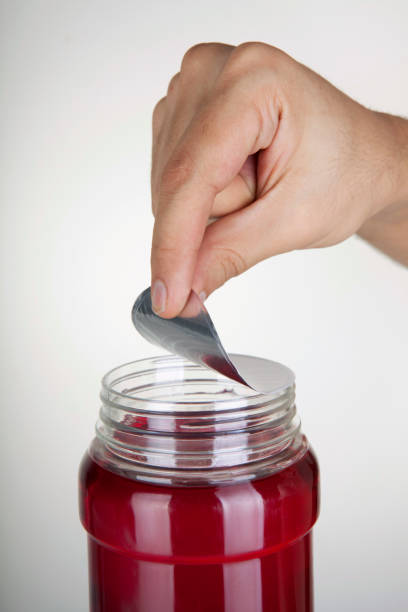 istock protective foil sealed on top of plastic bottle 1359640401