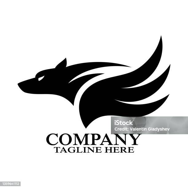 Modern Stylized Fast Black Wolf Logo Stock Illustration - Download Image Now - Wolf, Animal Wing, Speed - iStock Modern Stylized Fast Black Wolf Logo Stock Illustration - Download Image Now - Wolf, Animal Wing, Speed - iStock