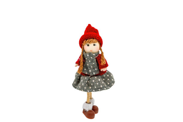 istock A small doll isolated on a white background 1359649081