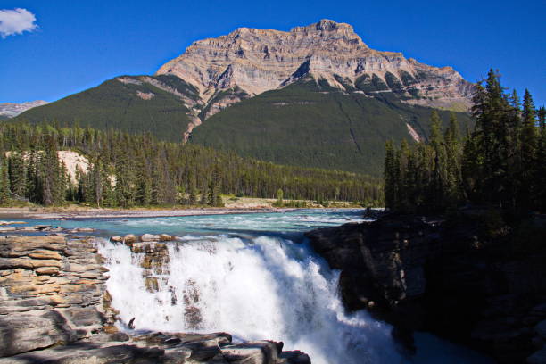 istock Athabasca Falls in Jasper National Park,Alberta,Canada,North America 1359652775
