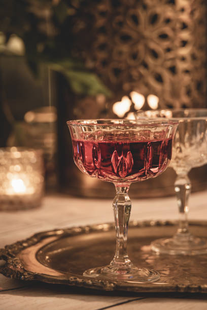 istock Festive drinks in a christmas atmosphere 1359656512