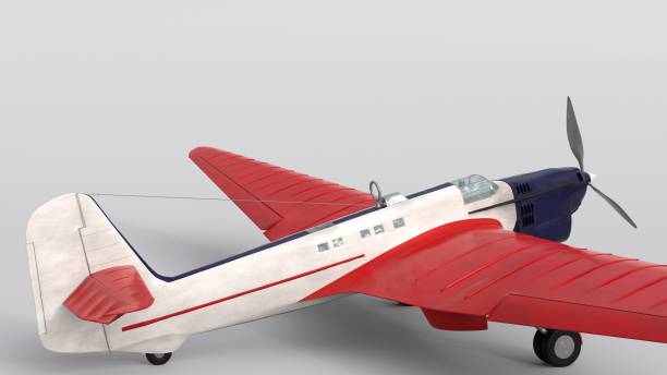 istock 3D illustration. historical Soviet aircraft Ant-25 1359658106