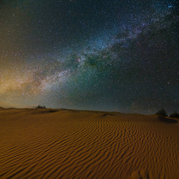 istock sand desert at the night 1359660089