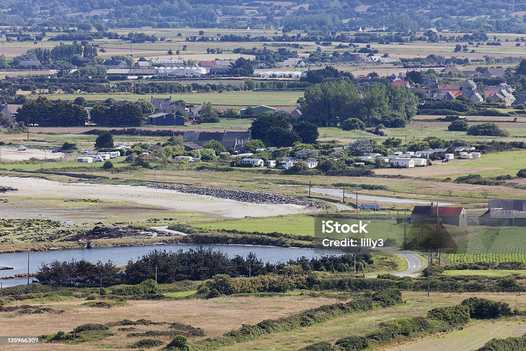 Paisagem Rural na península Cotentin em França - Royalty-free Ao Ar Livre Foto de stock