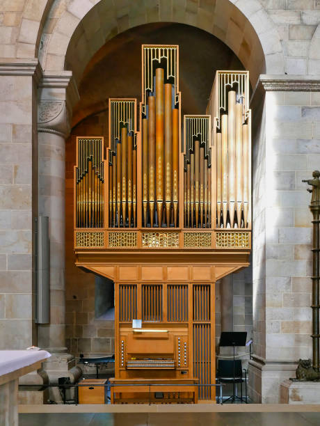 istock Lund, Sweden. August 2021. Organ in the Lund Cathedral. 1359669650