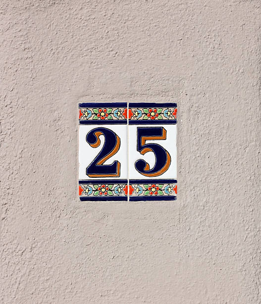 istock The number "25". 135967259