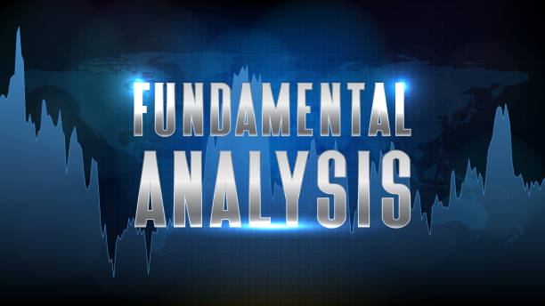 abstrakcyjne futurystyczne tło technologiczne analizy fundamentalnej - oscillator stock illustrations