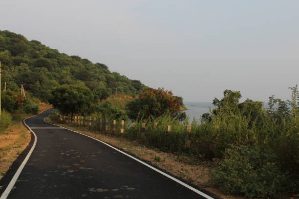 istock Road Line sides mountain landscape image 1359679711