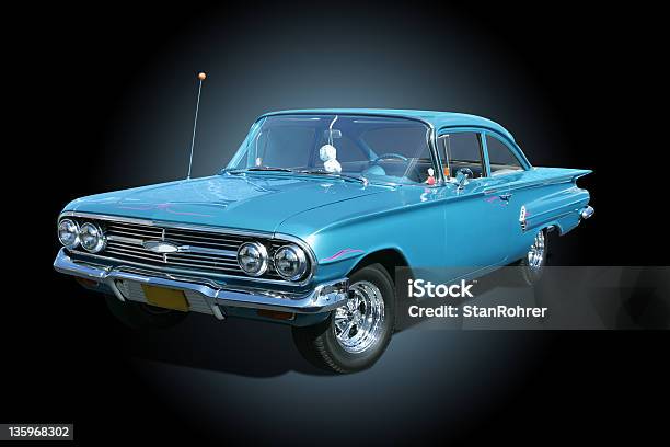 Auto Car 1960 Chevrolet Biscayne Stock Photo - Download Image Now - 1960, 1960-1969, Antique