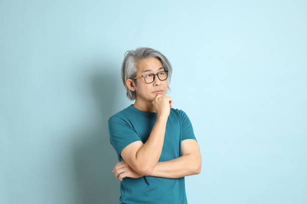 Asian Man Portrait stock photo
