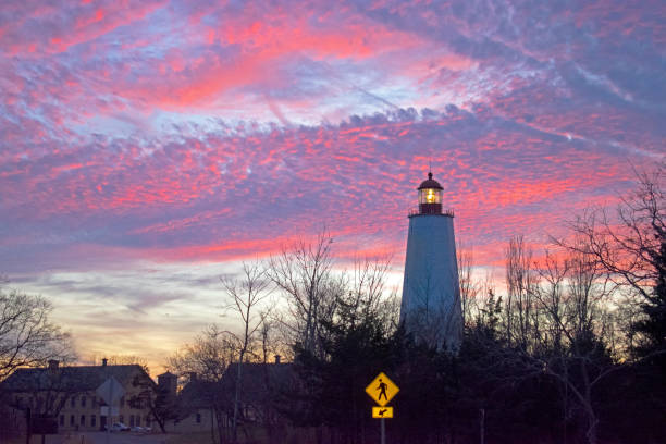 Photo of Sandy Hook Lighthouse at Dusk -54