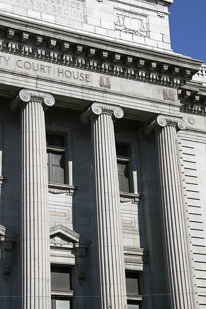 istock Court House Columns - Youngstown, Ohio 135970040