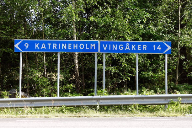 istock Katrineholm and Vingaker signpost 1359701928