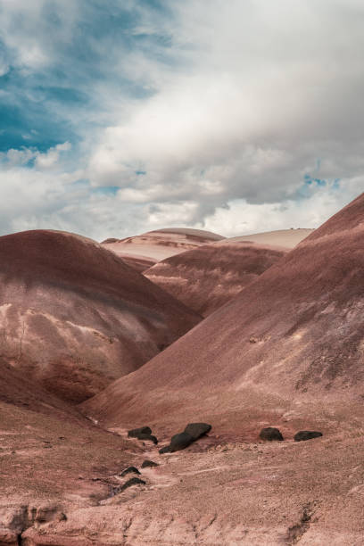 istock Layer Upon Layer of Red Dirt Hills 1359706203