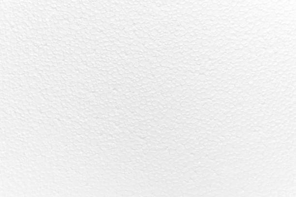 istock Polystyrene foam texture. The texture of white foam in close-up 1359710761
