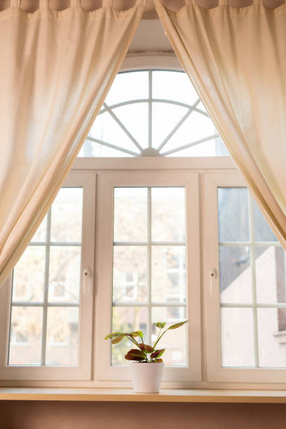 istock Closeup of a domestic window 1359719642