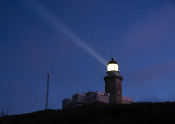 istock Matxitxako lighthouse illuminating at night, Bermeo in Euskadi 1359720743