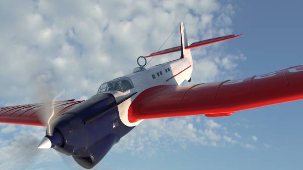 istock 3D illustration. historical Soviet aircraft Ant-25 1359720758